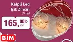 KALPLİ LED IŞIK ZİNCİRİ KALPLİ LED IŞIK ZİNCİRİ